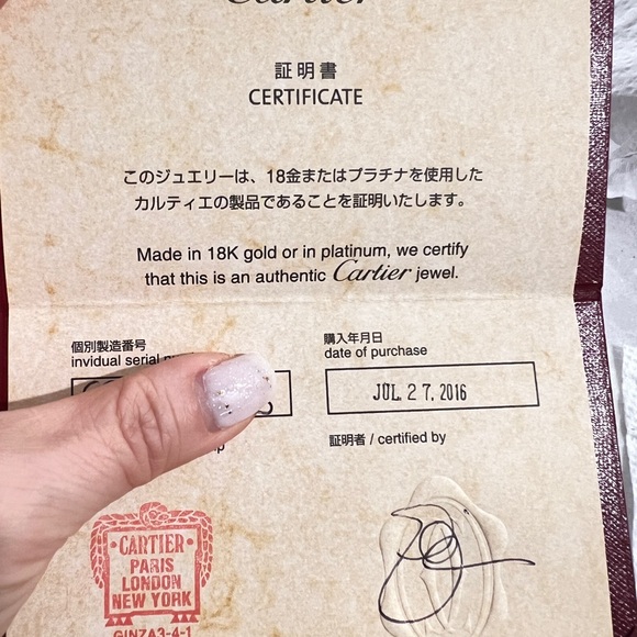Cartier solitaire ring - Picture 6 of 7